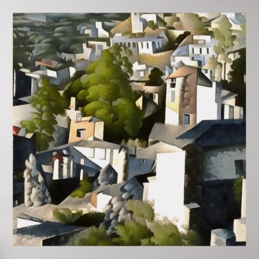 Poster Levissihan Kayakoy Maisons historiques à flanc de (Devant)