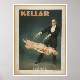 Poster Lévitation de Harry Kellar
