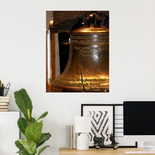 Poster Leviticus Liberty Bell (Bureau à domicile)
