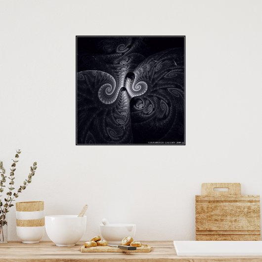 POSTER L'ÉVOLUTION DE DARWIN (Cuisine)
