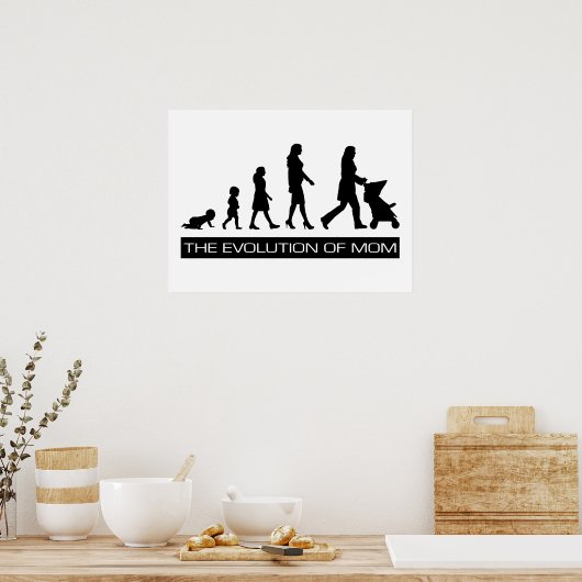 Poster L'évolution de maman (Cuisine)