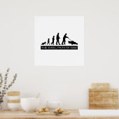 Poster L'évolution de papa (Cuisine)