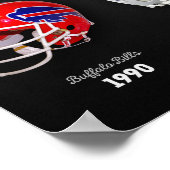 Poster L'évolution du casque NFL (Coin)