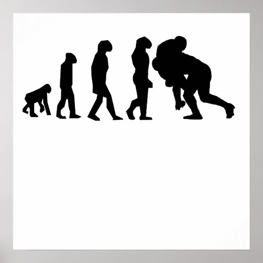 Poster L'évolution du Rugby Tackle (Devant)