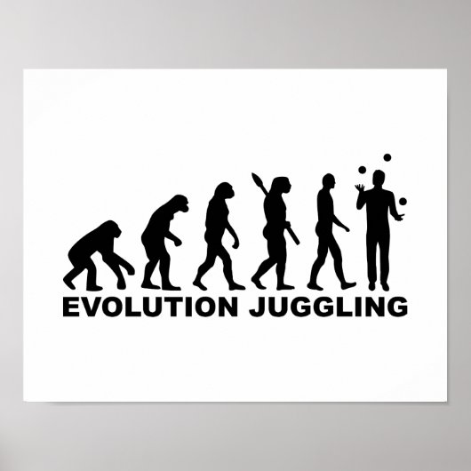 Poster L'évolution est en train de jubiler (Devant)