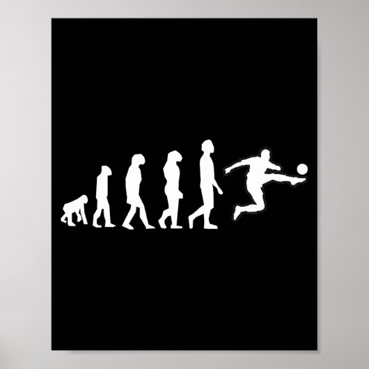 Poster L'évolution humaine se termine par le mouvement de (Devant)