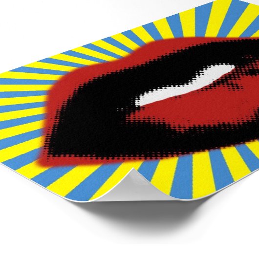 Poster Lèvres (Coin)