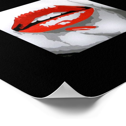 Poster Lèvres (Coin)