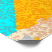 Poster Lèvres d'art pop : Vintage tendance (Coin)