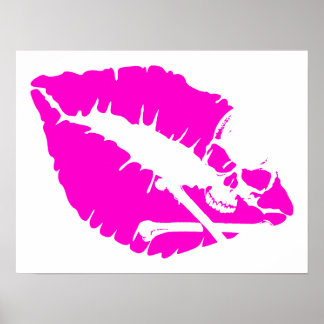 Poster lèvres de poison