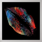 Poster Lèvres élégantes #2 (Devant)