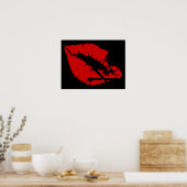 Poster lèvres empoisonnées (Cuisine)