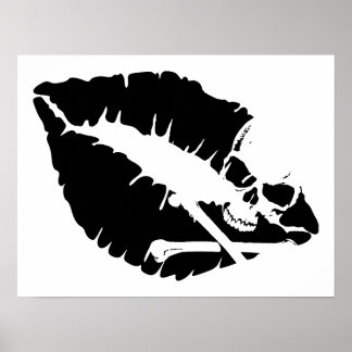Poster lèvres empoisonnées