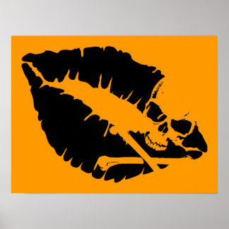 Poster lèvres empoisonnées