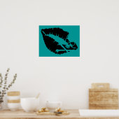 Poster lèvres empoisonnées (Cuisine)
