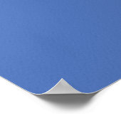 Poster Lèvres qui s'embrassent en bleu et vert (Coin)