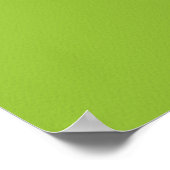 Poster Lèvres qui s'embrassent Vert et Rouge (Coin)