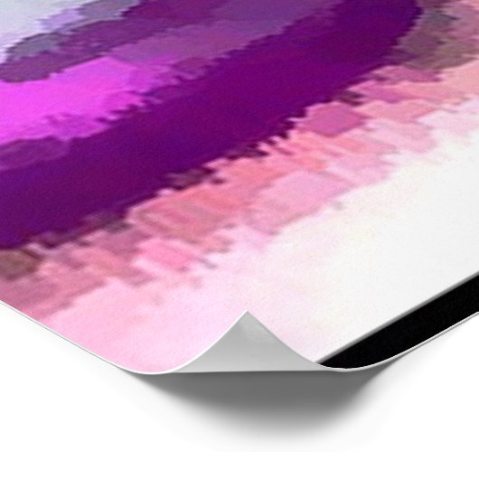 Poster Lèvres roses Fumer Vapeon (Coin)