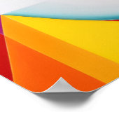 Poster Lèvres rouges rayonnantes : une célébration de la (Coin)