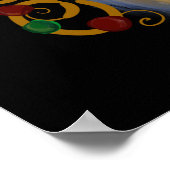 Poster Lévrier Afghan  (Coin)