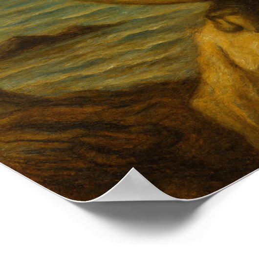 Poster Lewis Carroll Mock Turtle Character (Coin)