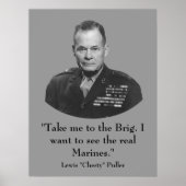 Poster Lewis "Chesty" Puller -- War Hero (Devant)
