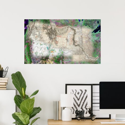 Poster Lewis et Clark (Bureau à domicile)