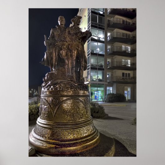 Poster LEWIS et CLARK à la fin du sentier (Devant)