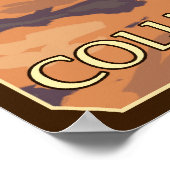 Poster Lewis et Clark - Columbia River Gorge, Oregon (Coin)