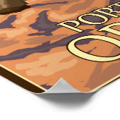 Poster Lewis et Clark - Portland, Oregon (Coin)