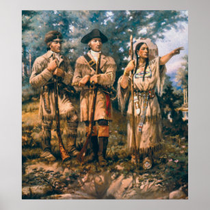 Poster Lewis et Clark, Sacagawea