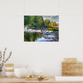 Poster Lewis River Fall (Cuisine)
