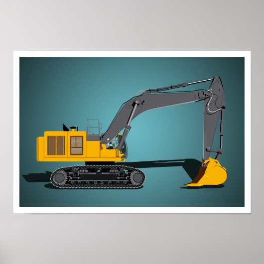 Poster L'Excavateur (Devant)