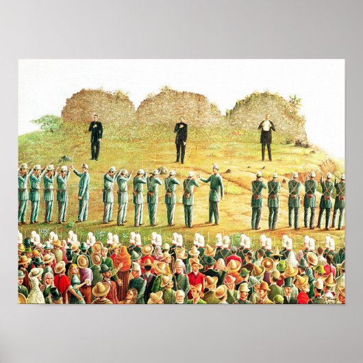 Poster L'exécution de Maximilian I (Devant)