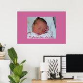 Poster Lexi ruminant sur la Paix Mondiale ! (Bureau à domicile)