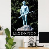 Poster Lexington Minuteman (Bureau à domicile)