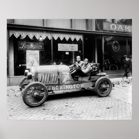 Poster Lexington, Pikes Peak Car : 1921 (Devant)