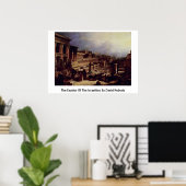 Poster L'Exode Des Israélites Par David Roberts (Bureau à domicile)