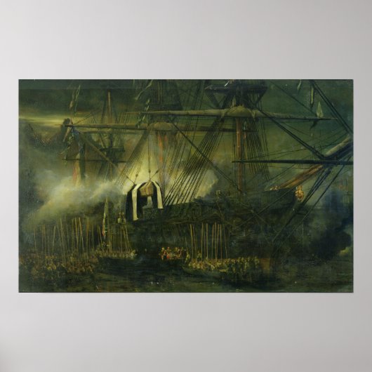 Poster L'expédition des cendres de Napoléon à bord (Devant)