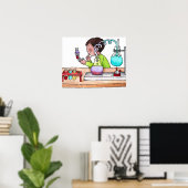 Poster L'expérience de la science du chien (Bureau à domicile)