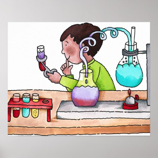 Poster L'expérience de la science du chien (Devant)