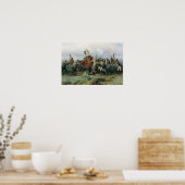 Poster L'exploitation du régiment monté (Cuisine)