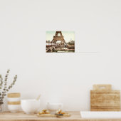 Poster L'Exposition Universelle - 1900 - Tour Eiffel (Cuisine)