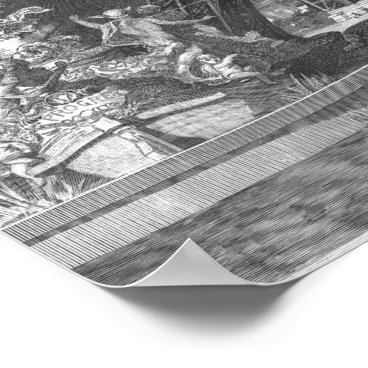 Poster L'exposition universelle de la Tour Eiffel (Coin)