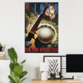 Poster L'Exposition universelle de New York de 1939 (Bureau à domicile)
