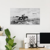 Poster L'Express américain Pony (Bureau à domicile)