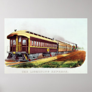 Poster L'express de foudre