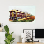 Poster L'Express de la foudre (Bureau à domicile)