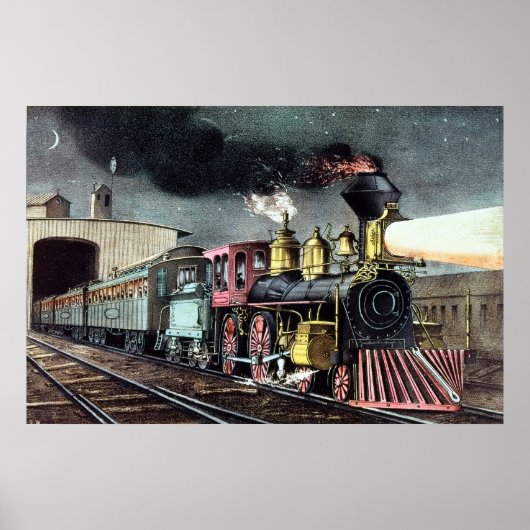 Poster L'Express de nuit : Le début (Devant)