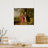 Poster L'expulsion de Hagar et Ismaël, c.1644 (Cuisine)